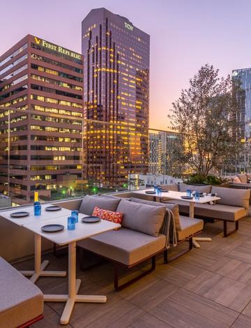 The Rooftop at The Wayfarer Downtown LA